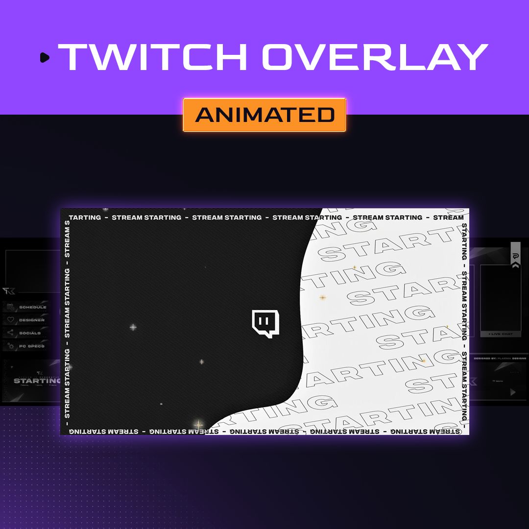 Animated Twitch Overlay
